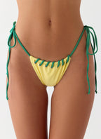 Alvana Bikini Bottoms - Bright Lemon