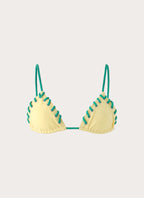 Alvana Bikini Top - Bright Lemon