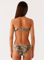 Delta Bandeau Bikini Top - Vintage Blossom