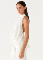Eirlys Top - White