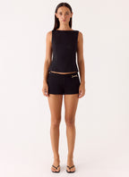 Lulita Belted Shorts - Black