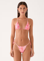 Mommae Bikini Bottoms - Sun Blushed Bloom