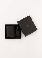 Passport Holder & Luggage Tag Set - Black