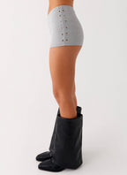 Roxy Mini Shorts - Grey