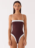Shevie One Piece Swimsuit - Chocolate